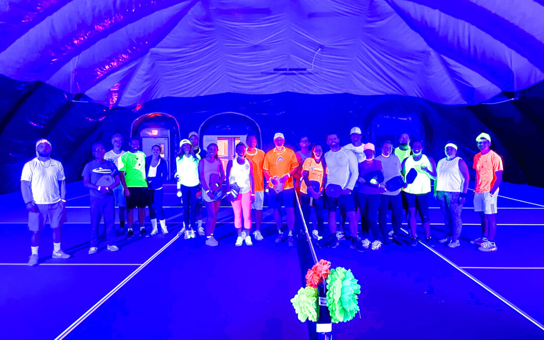 Pickleball Glow Party