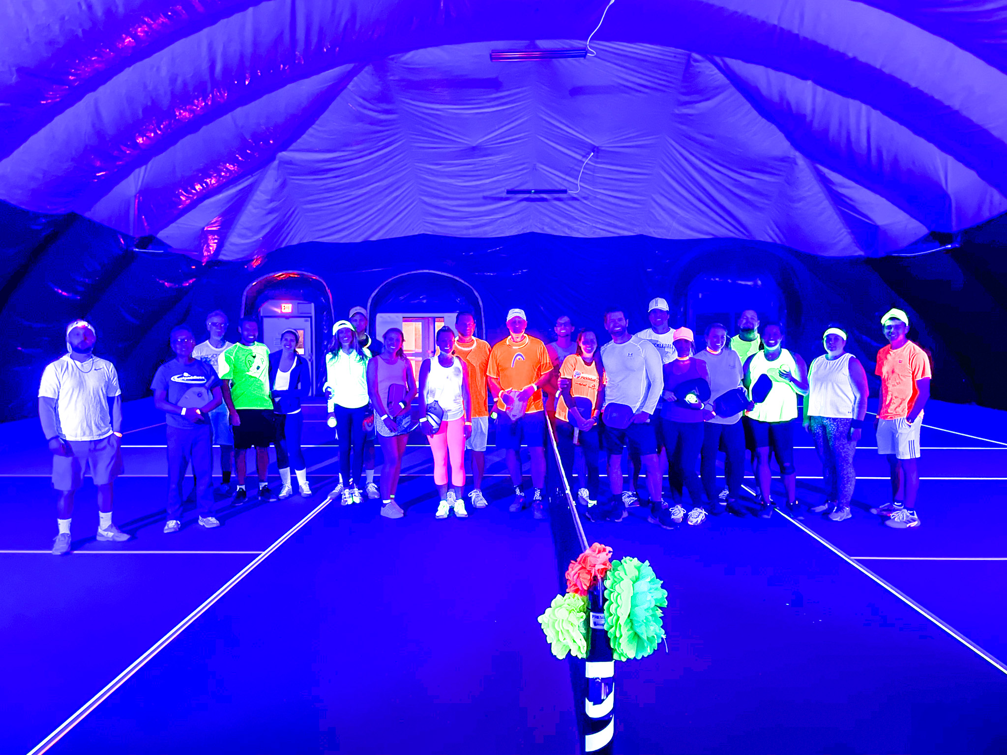 Pickleball Glow Party Elite Tennis And Wellness