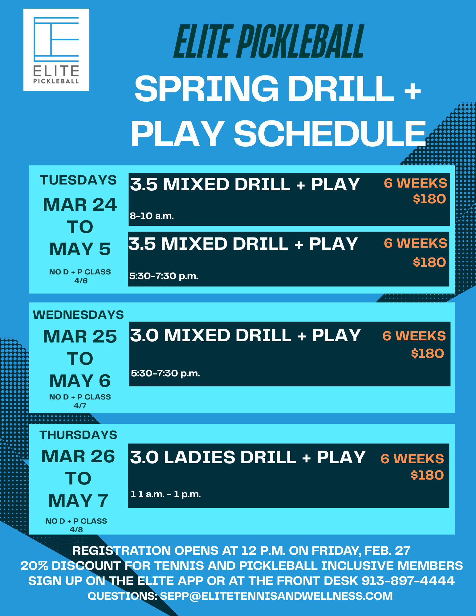 MONDAYS 710 - 814 3.0-3.49 Individuals 530-700PM $90 per person 2.0-2.99 Individuals 700-830 PM $90 per person (8.5 x 11 Mailing Label)